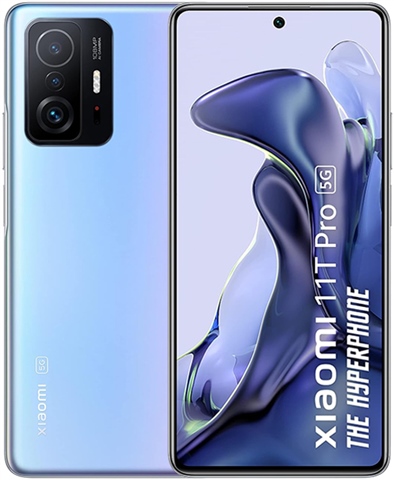 XIAOMI 11T Pro 国内版SIMフリー セレスティアブルー Xiaomi 11T Pro 5G (8GB+128GB) Celestial Magic, VoLTE C - CeX (IN